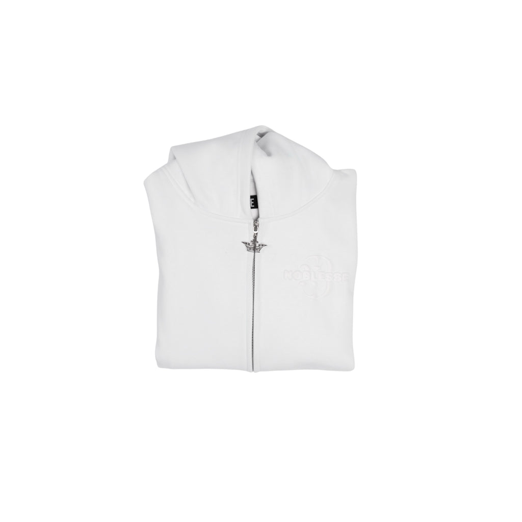 White zipper set