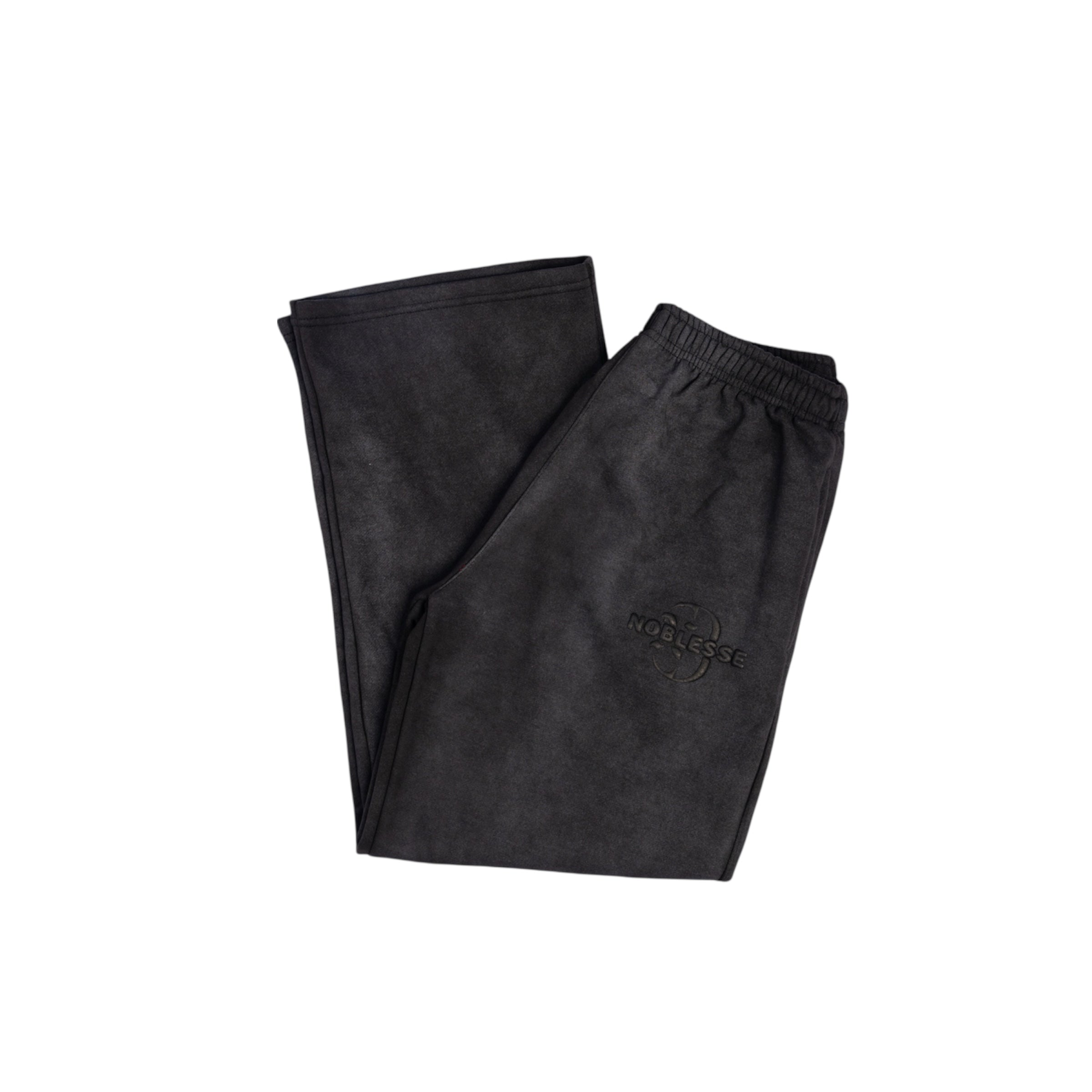 Noir délavé zipper set