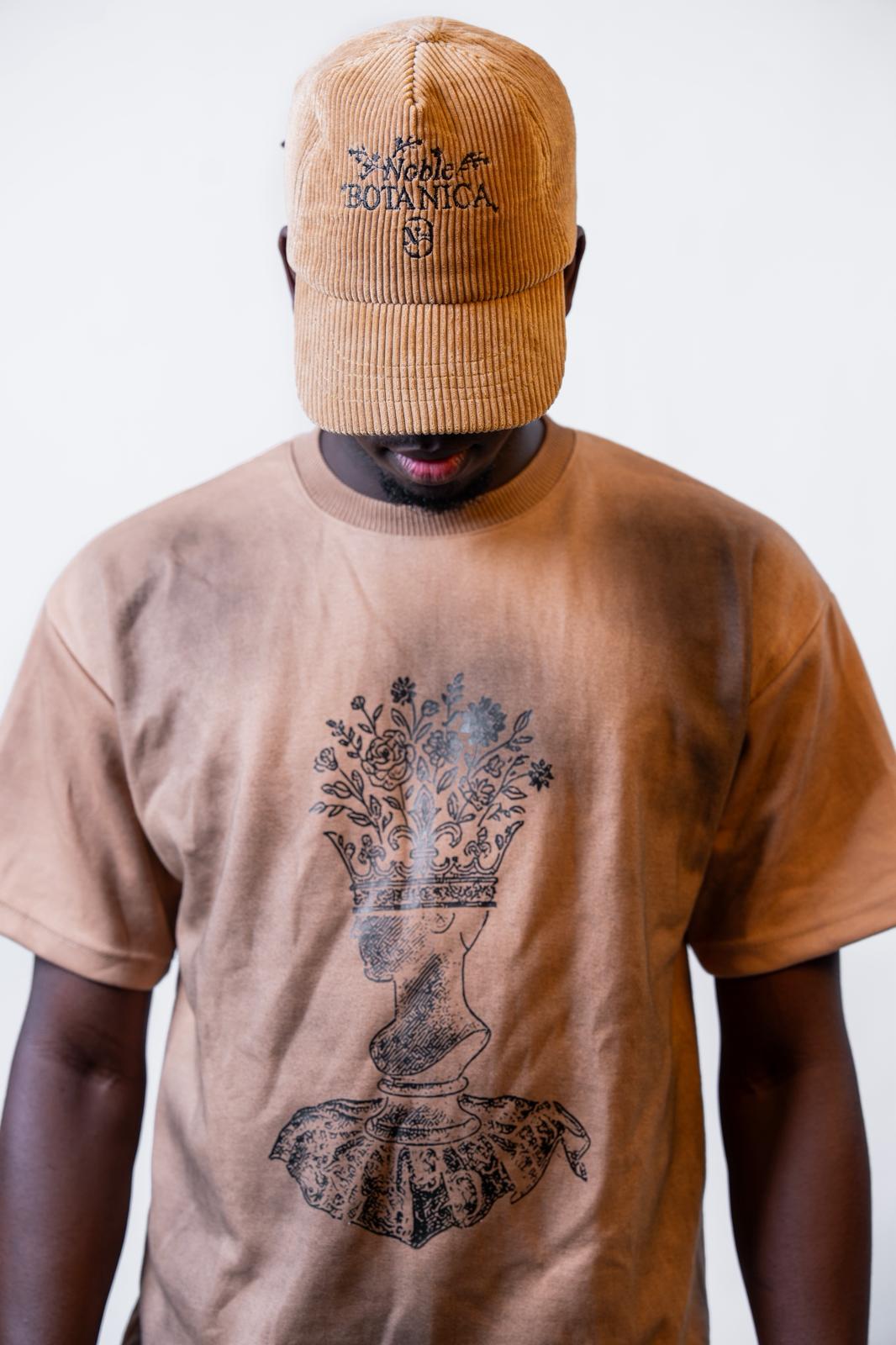 BOTANICA character Dirty Washed Tee – Beige