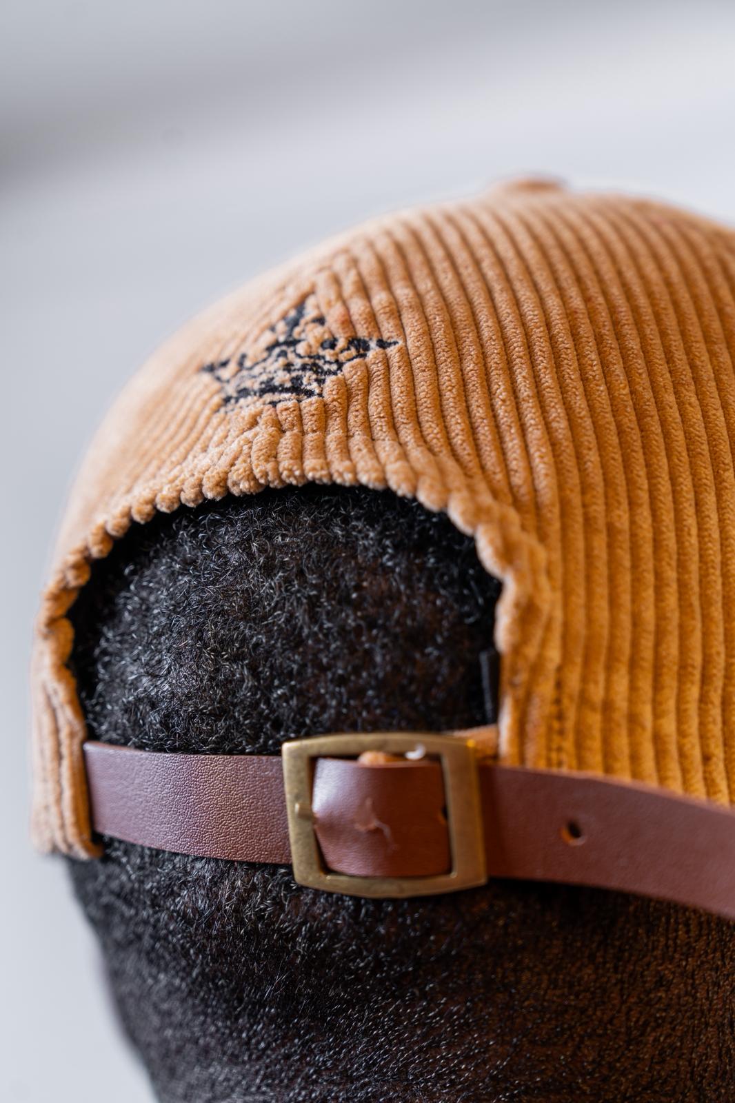Corduroy Cap – Camel